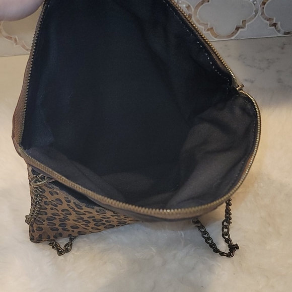 J. Crew Leather leopard print invitation clutch - Picture 7 of 16